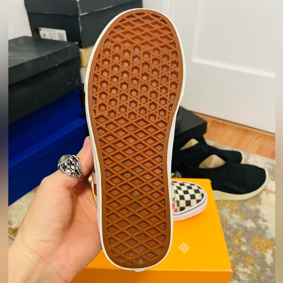 EUC Men’s Size 6/Women’s Size 7.5 Vans Old Skool Shoes Checkerboard Multicolored - Picture 11 of 12